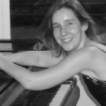 Fran at the piano, Pitshanger Manor